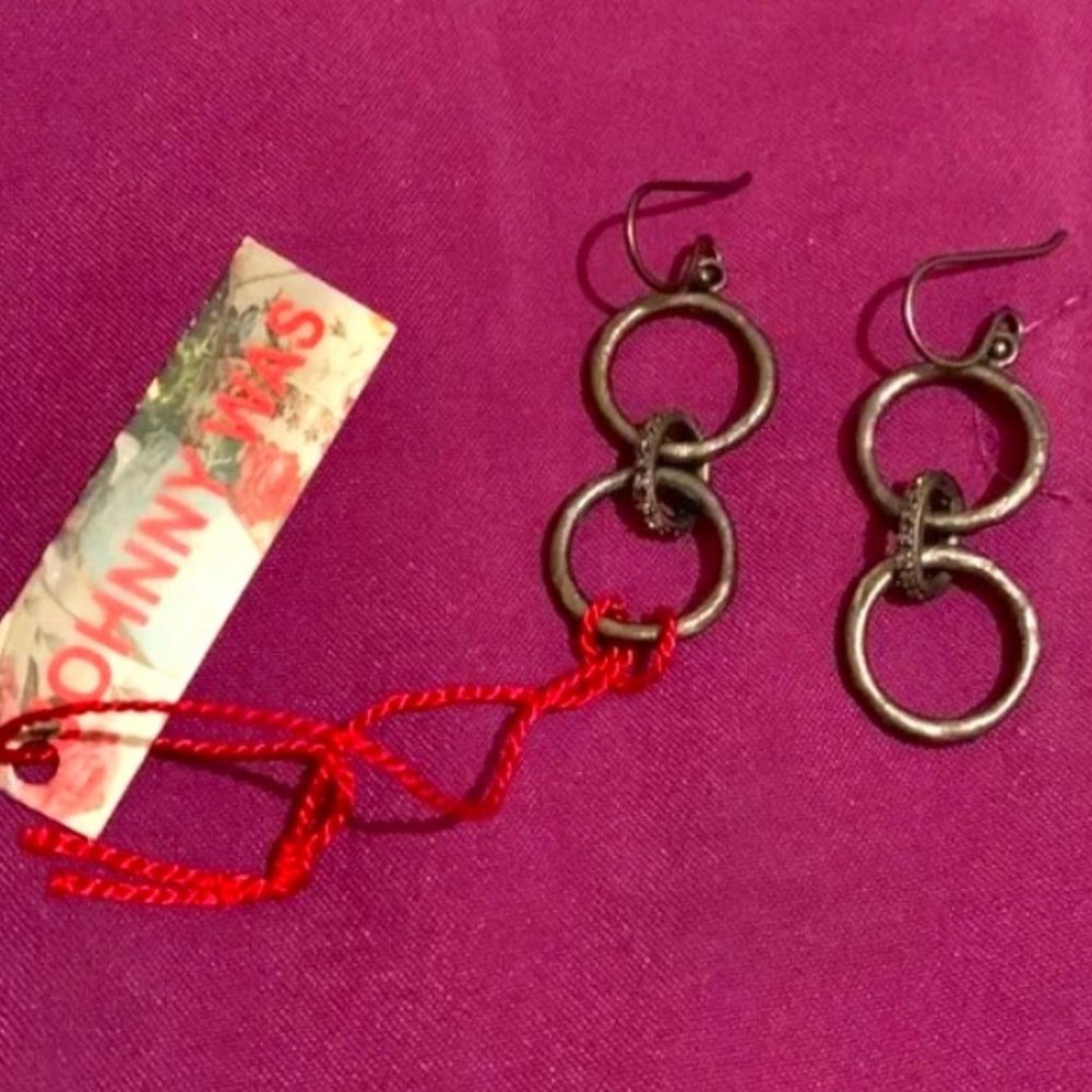 Johnny Was Earrings *NEW with Tags *UNIQUE & UNUSUAL*Sparkly Detail *BOHO & CHIC